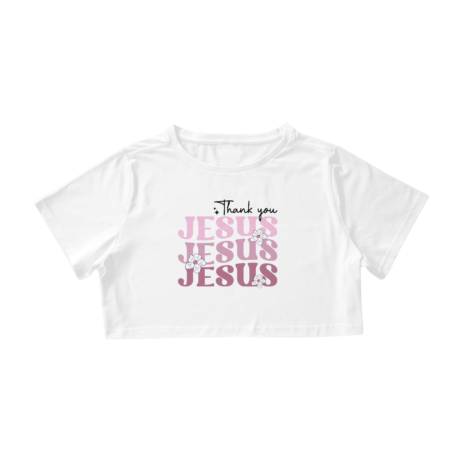 CAMISA CROPPED | THANK YOU JESUS