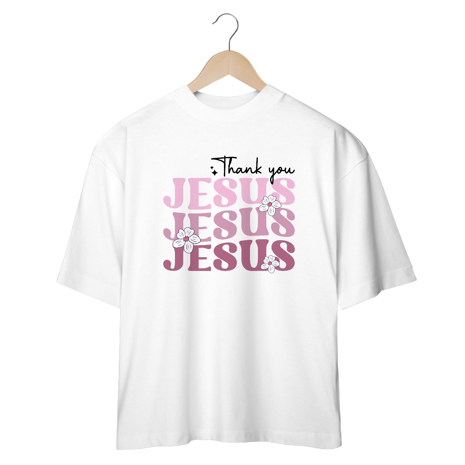 CAMISETA OVERSIZED | THANK YOU JESUS