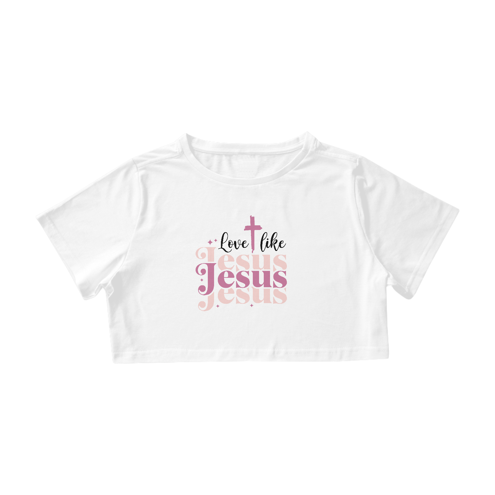 CAMISA CROPPED | LOVE LIKE JESUS 1