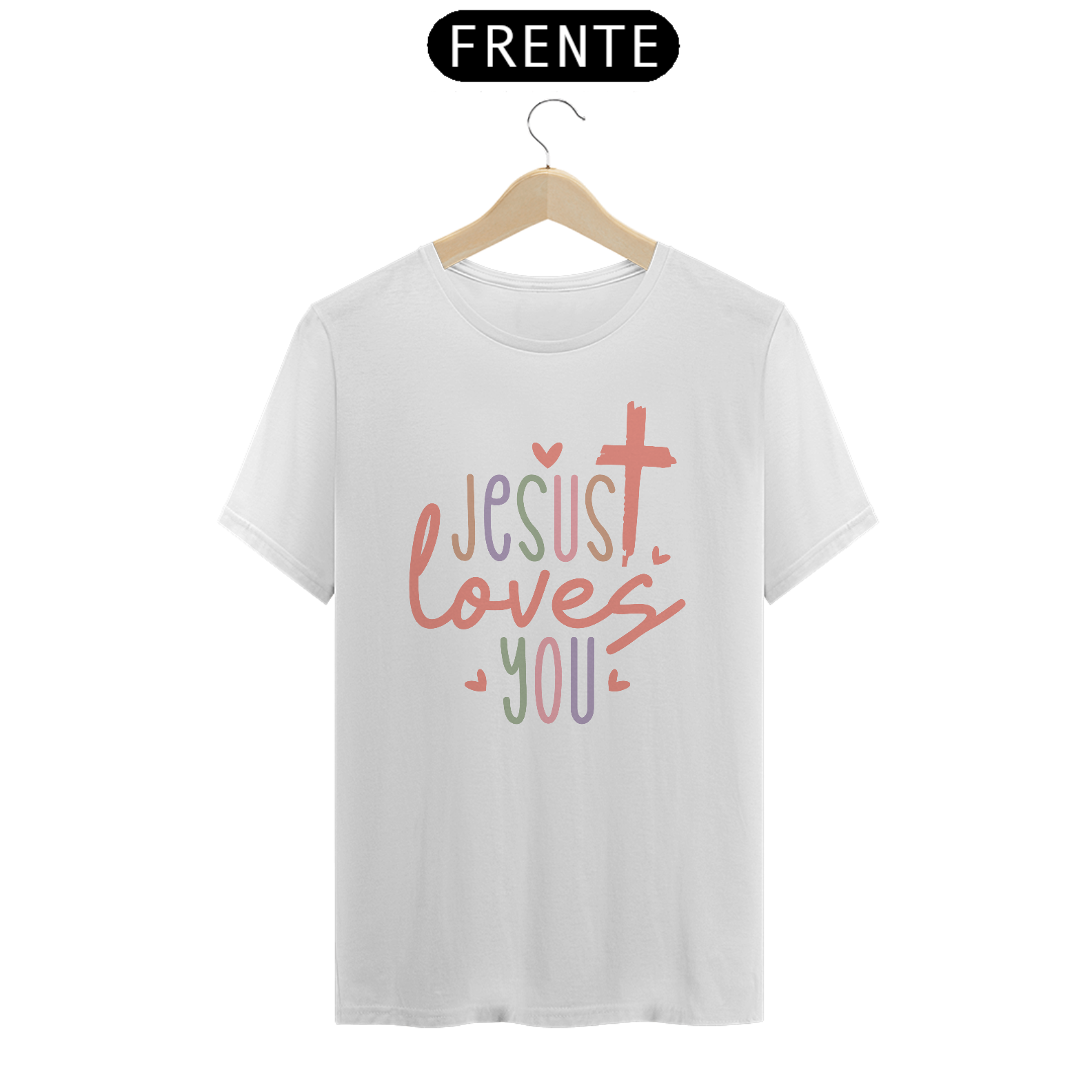CAMISA QUALITY |  JESUS LOVES YOU