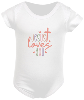 BODY INFANTIL |  JESUS LOVES YOU