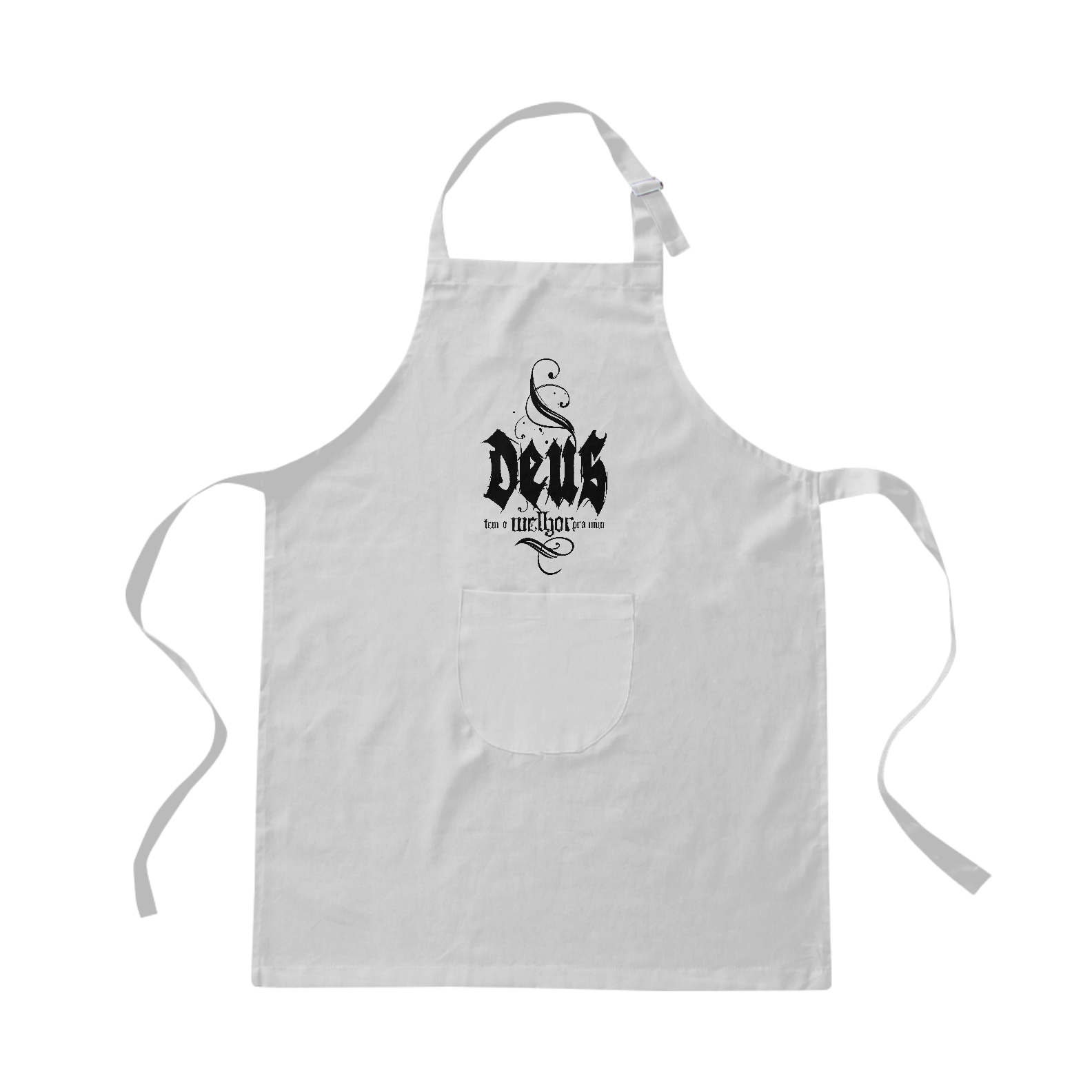 AVENTAL BRIM | DEUS - TEM O MELHOR PARA MIM