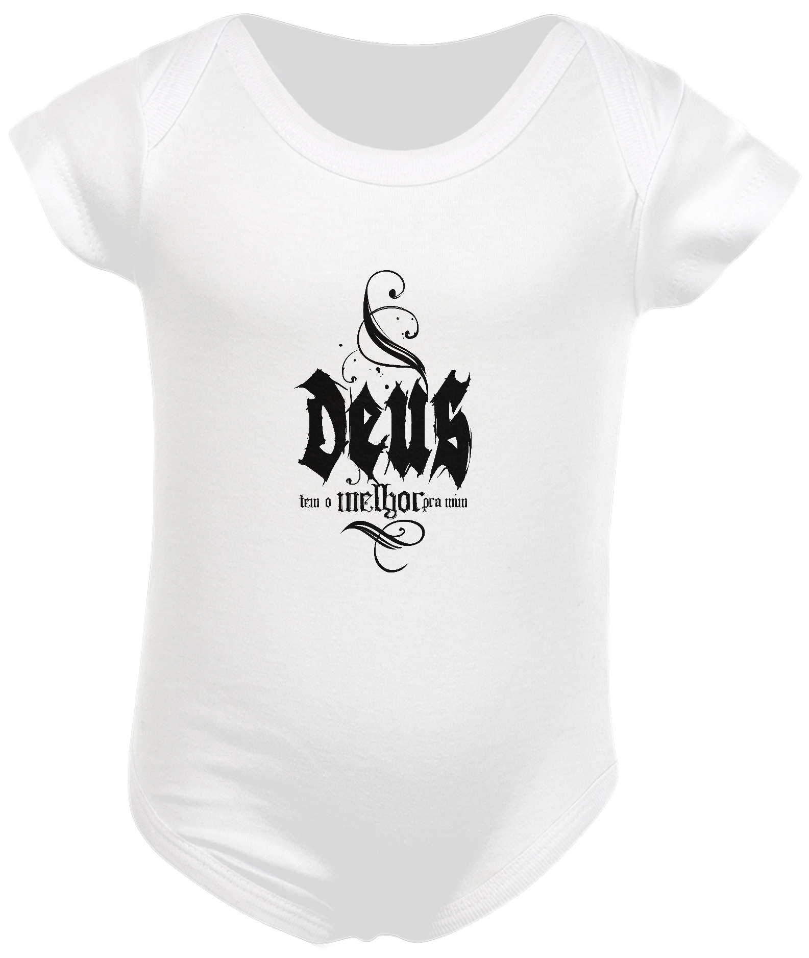BODY INFANTIL |  DEUS - TEM O MELHOR PARA MIM