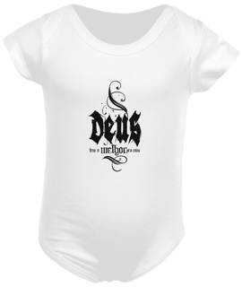 BODY INFANTIL |  DEUS - TEM O MELHOR PARA MIM