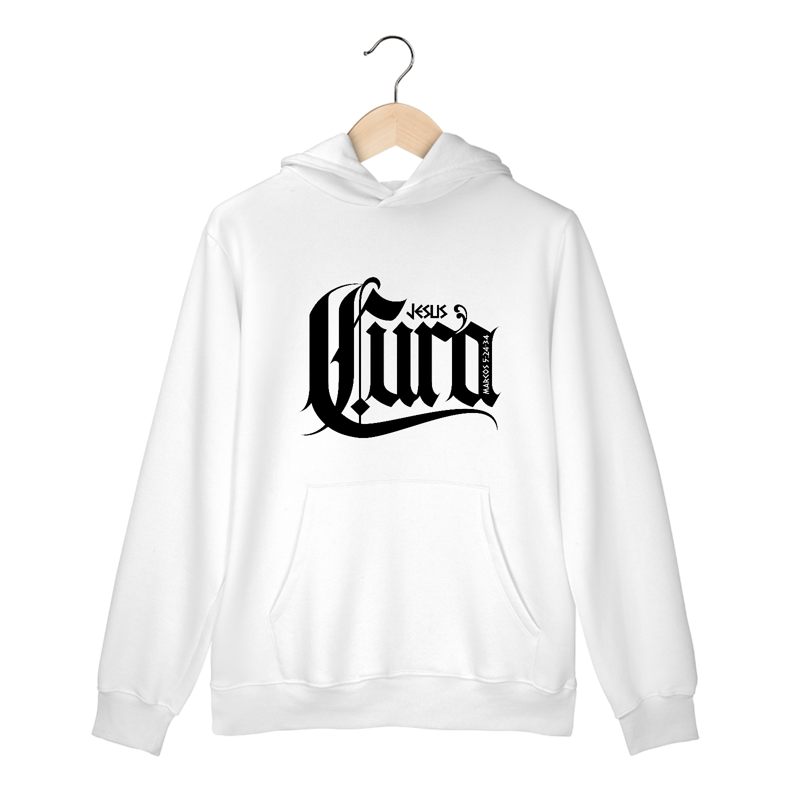 MOLETOM CANGURU | JESUS CURA 1