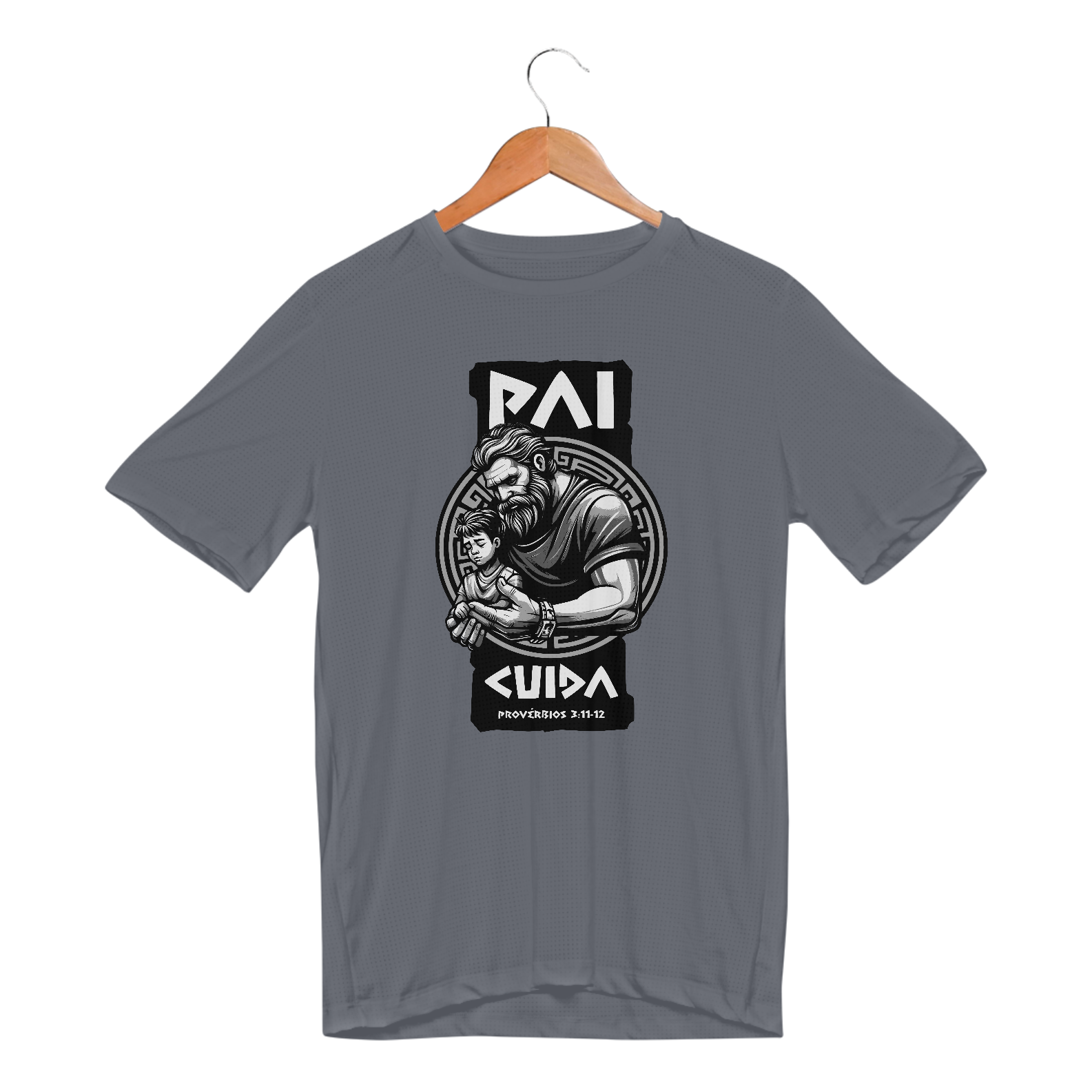 CAMISETA SPORT DRY UV | PAI CUIDA PROVÉRBIOS 3:11-12