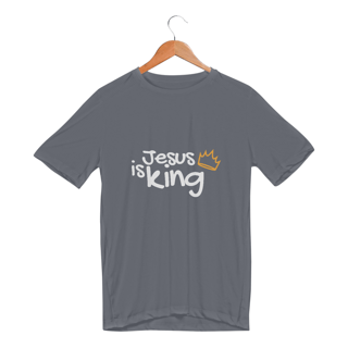 CAMISETA SPORT DRY UV | JESUS IS KING