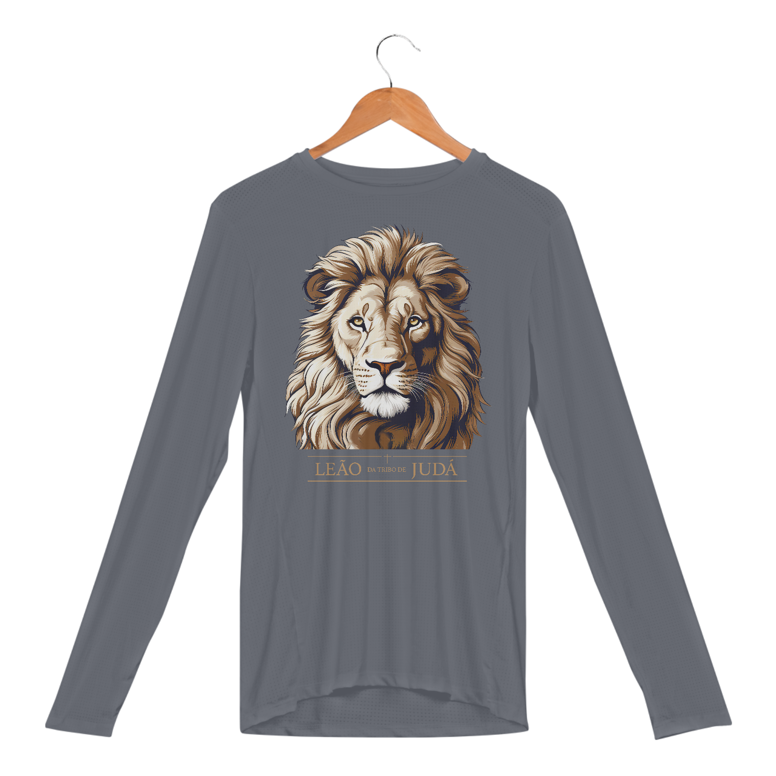 CAMISETA MANGA LONGA SPORT DRY UV |  LEÃO DA TRIBO DE JUDÁ