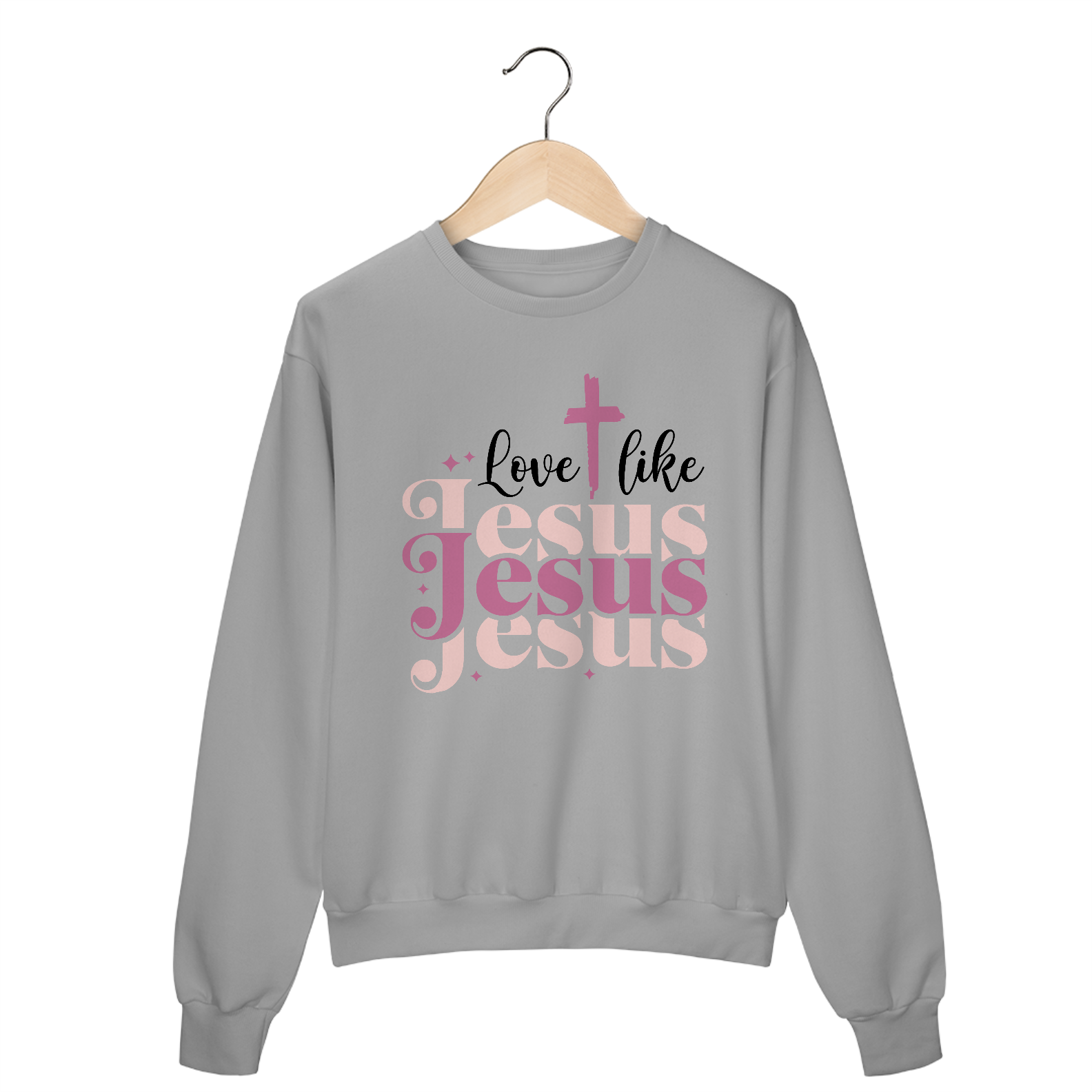 MOLETOM FECHADO | LOVE LIKE JESUS 1