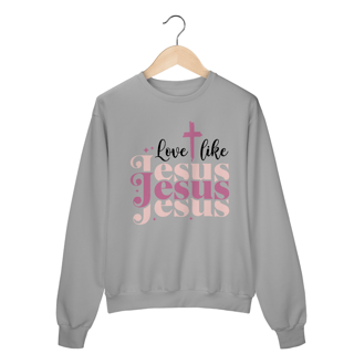 MOLETOM FECHADO | LOVE LIKE JESUS 1