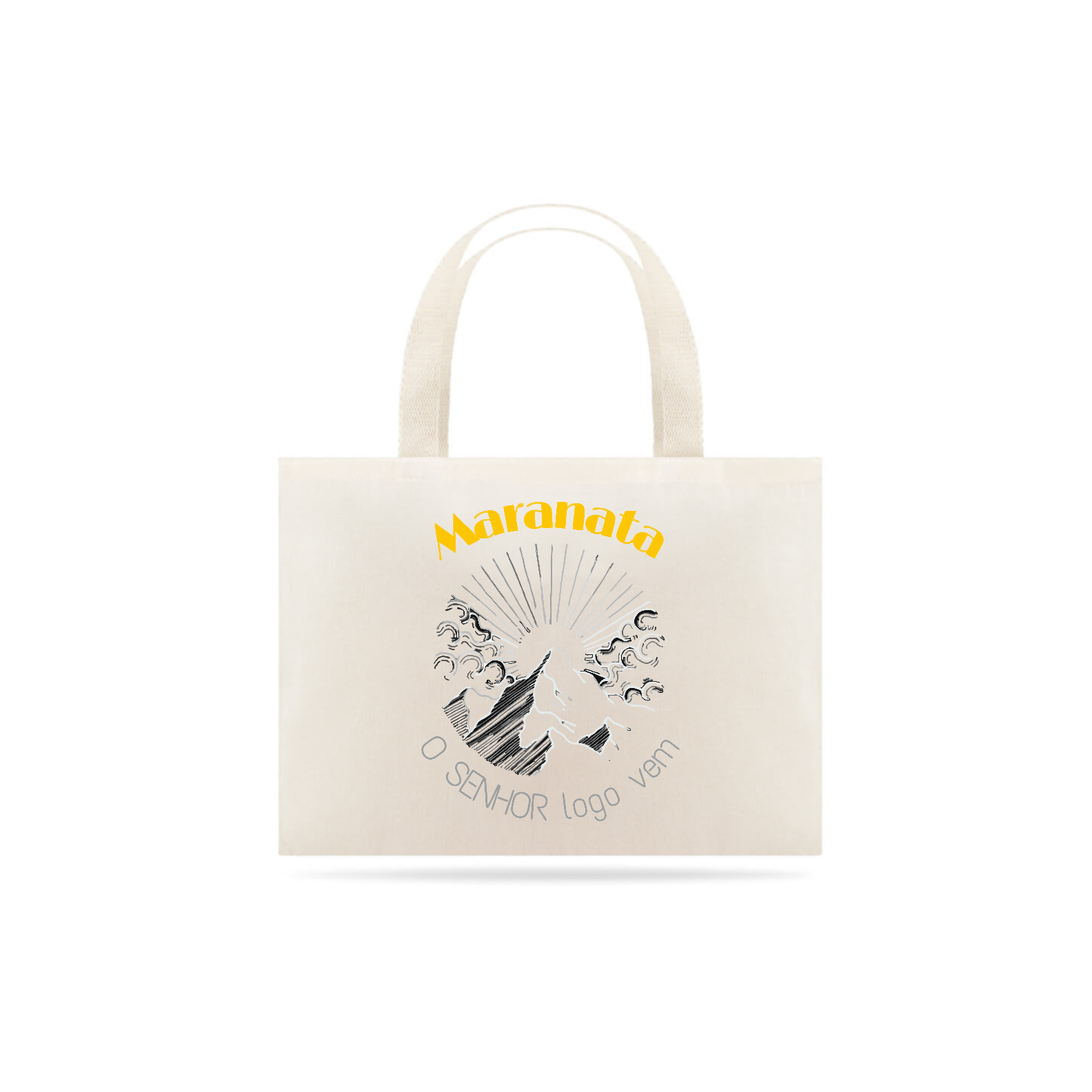 ECO BAG GRANDE | MARANATA - O SENHOR LOGO VEM