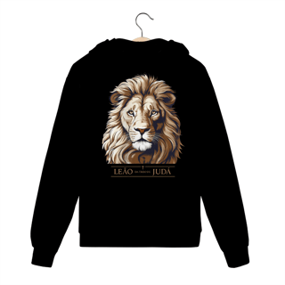 MOLETOM COM ZÍPER |  LEÃO DA TRIBO DE JUDÁ