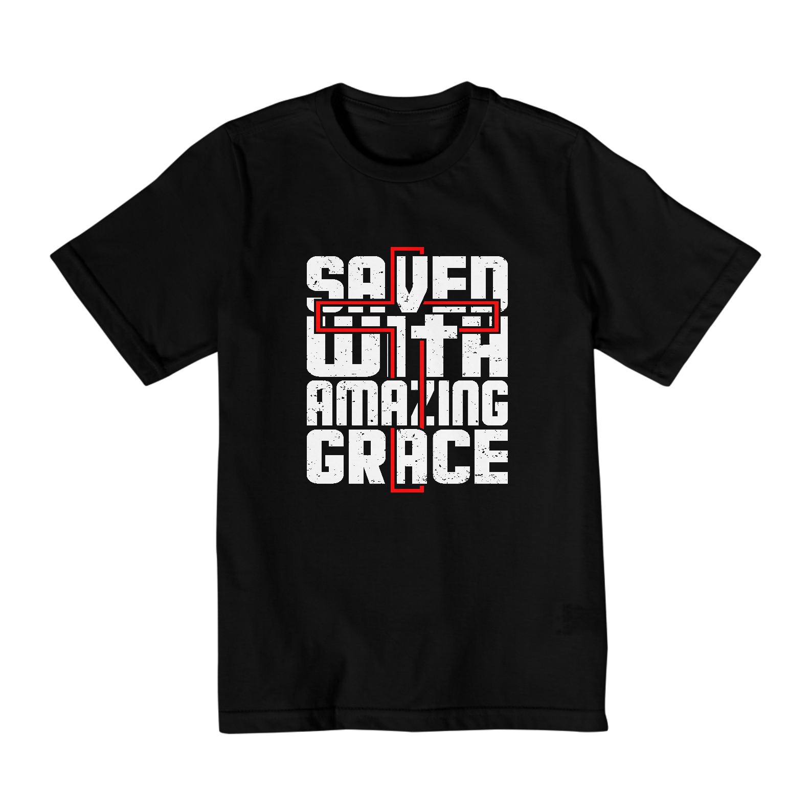 CAMISA QUALITY 2 A 8 | SAVED WITH AMAZING GRACE