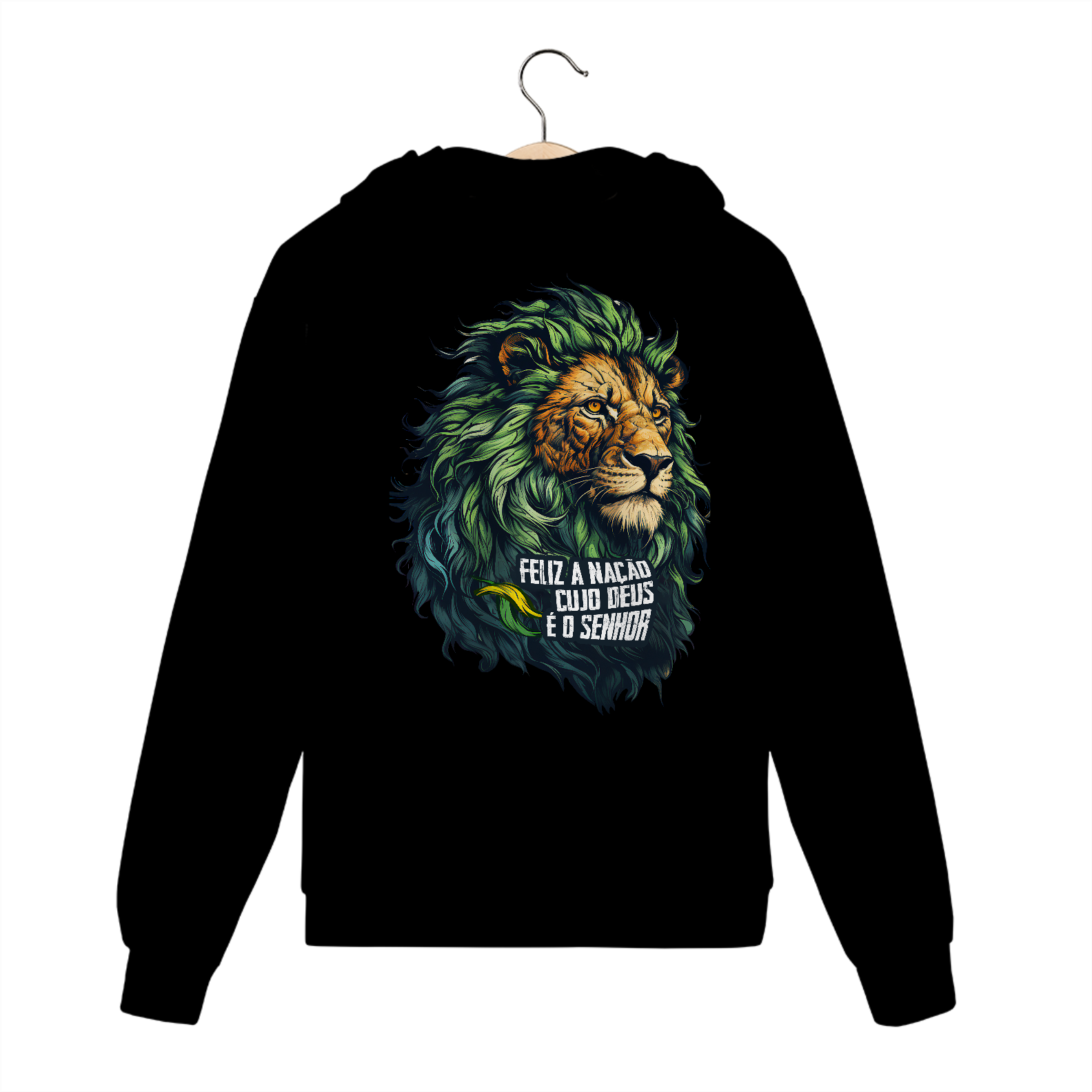 MOLETOM COM ZÍPER | DEUS E O SENHOR