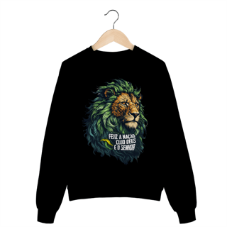 MOLETOM FECHADO | DEUS E O SENHOR