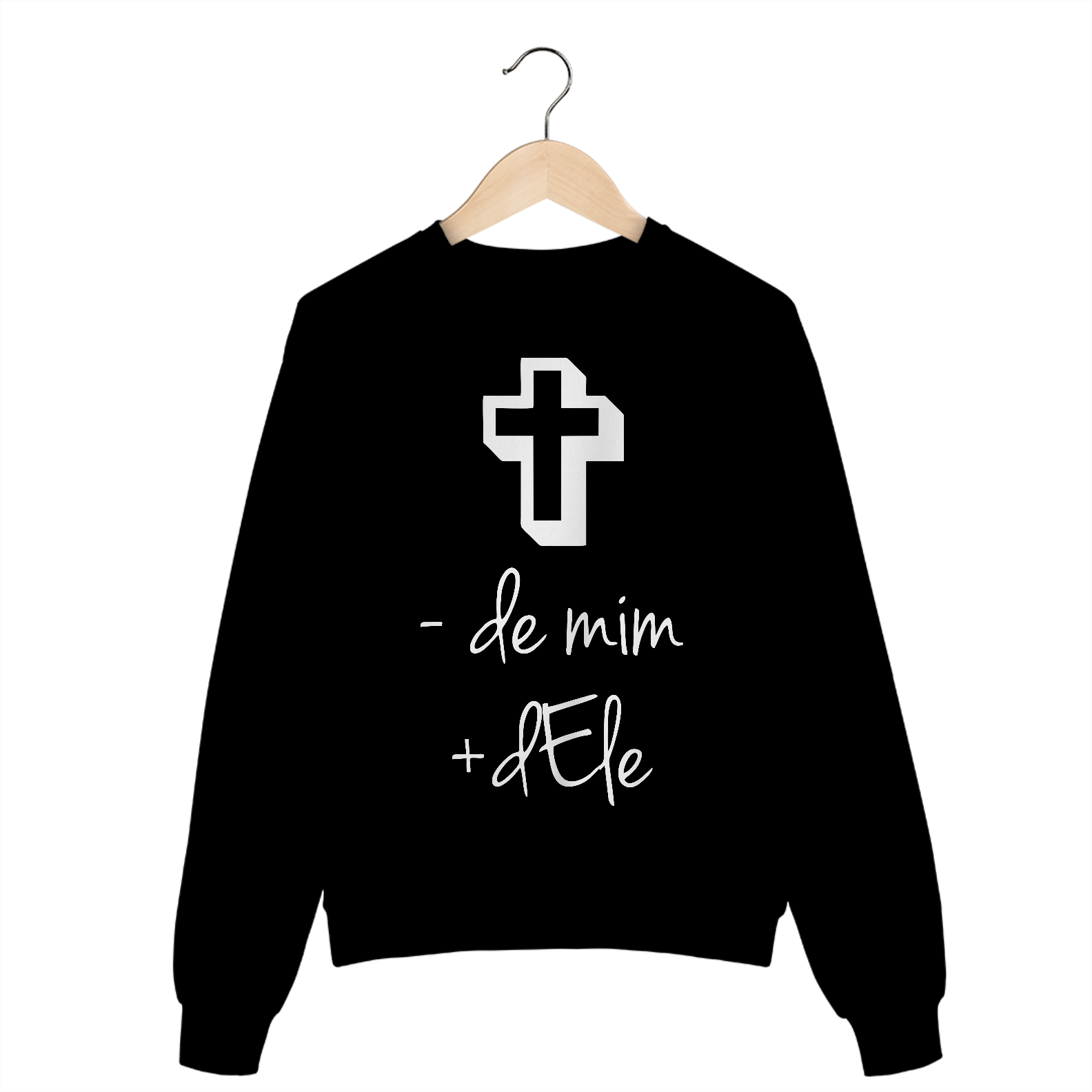 MOLETOM FECHADO | - DE MIM + DELE