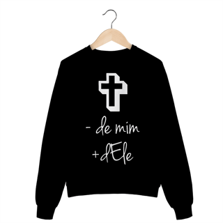 MOLETOM FECHADO | - DE MIM + DELE