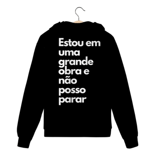 MOLETOM COM ZIPER |  GRANDE OBRA