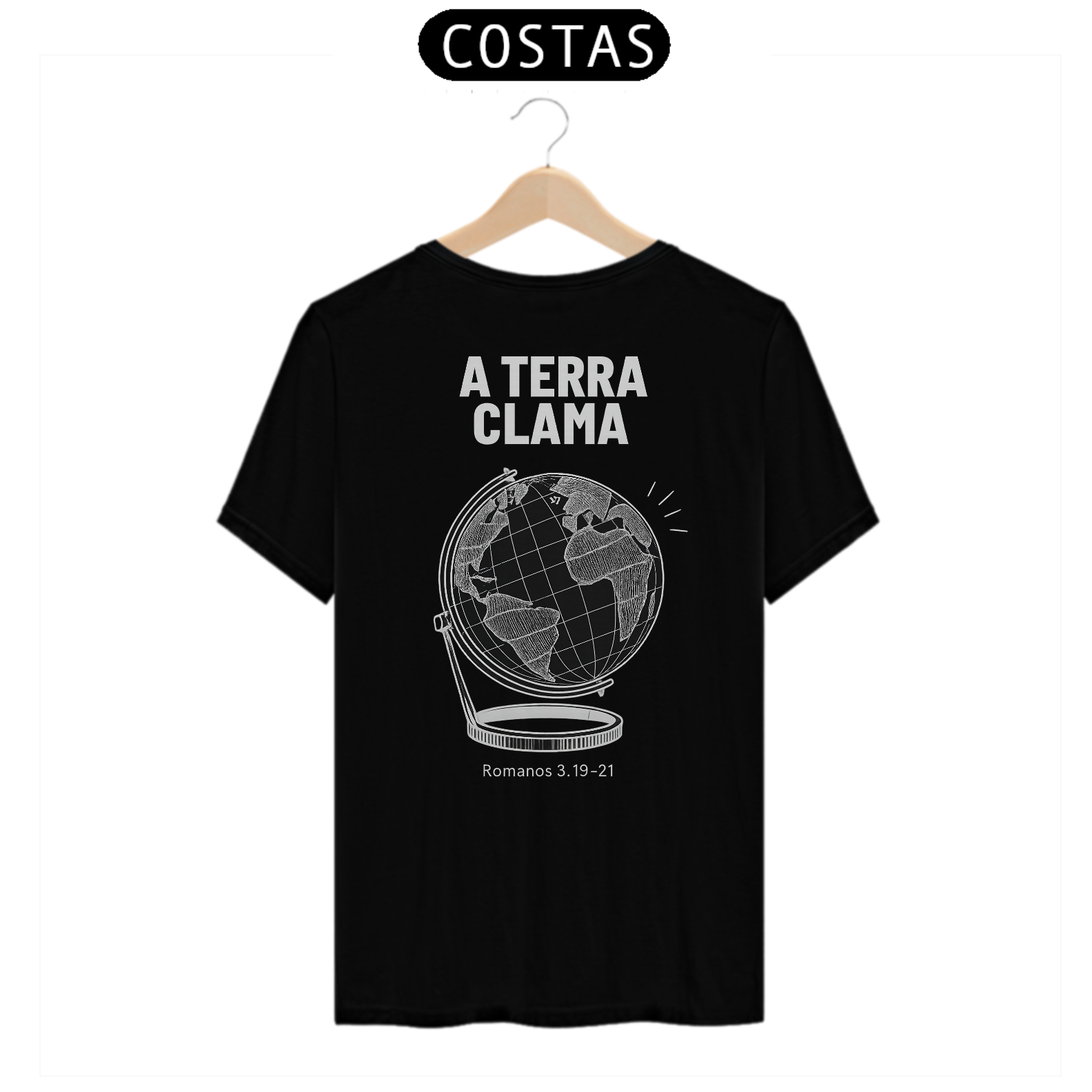 CAMISA QUALITY | A TERRA CLAMA (COSTAS)
