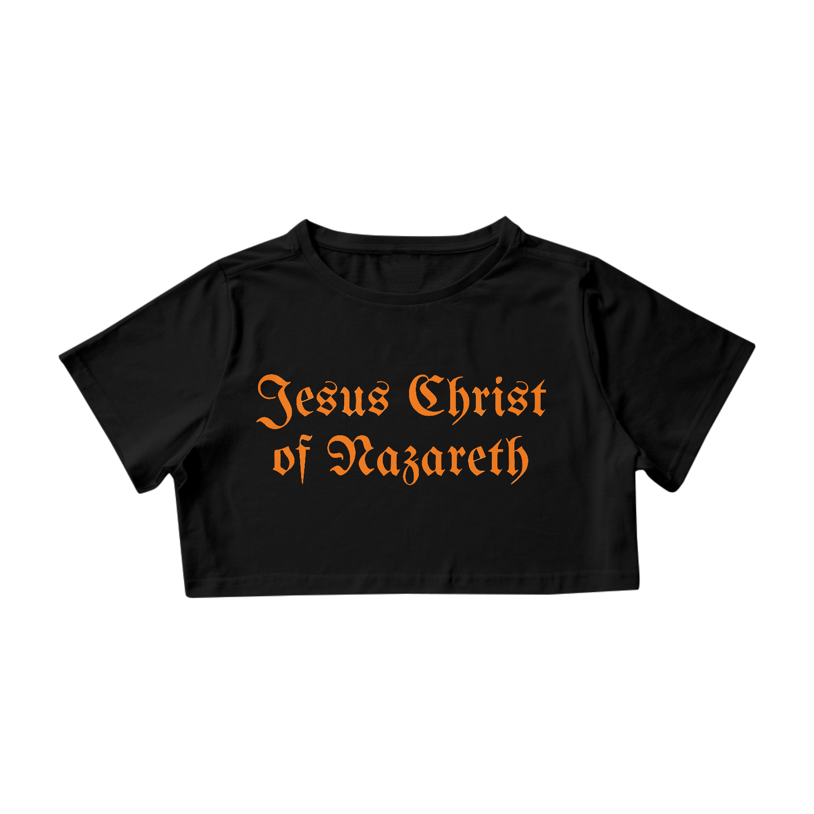 CAMISA CROPPED | JESUS CHRIST OF NAZARETH