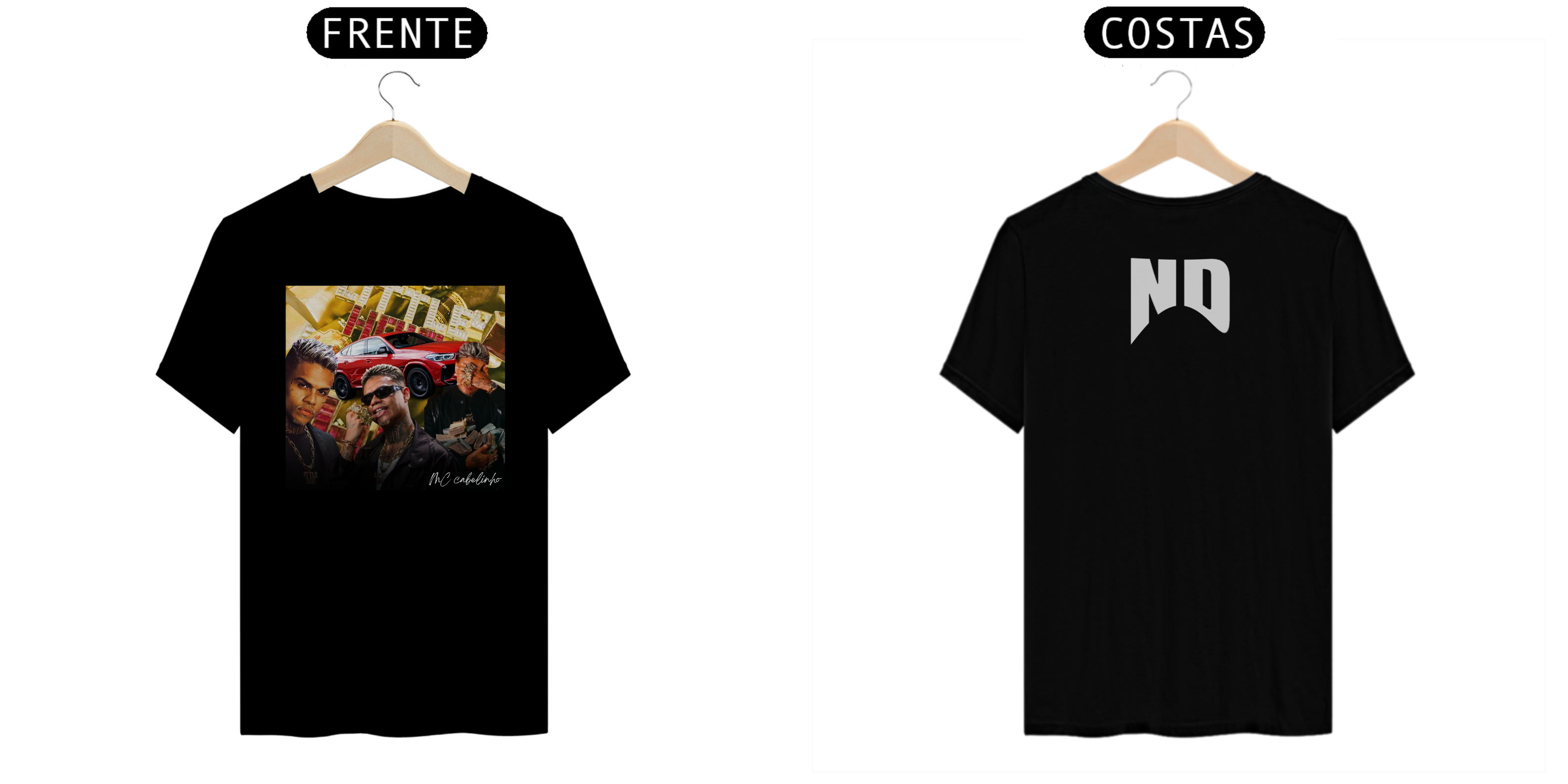 Nome do produto: t-shit cabelinho