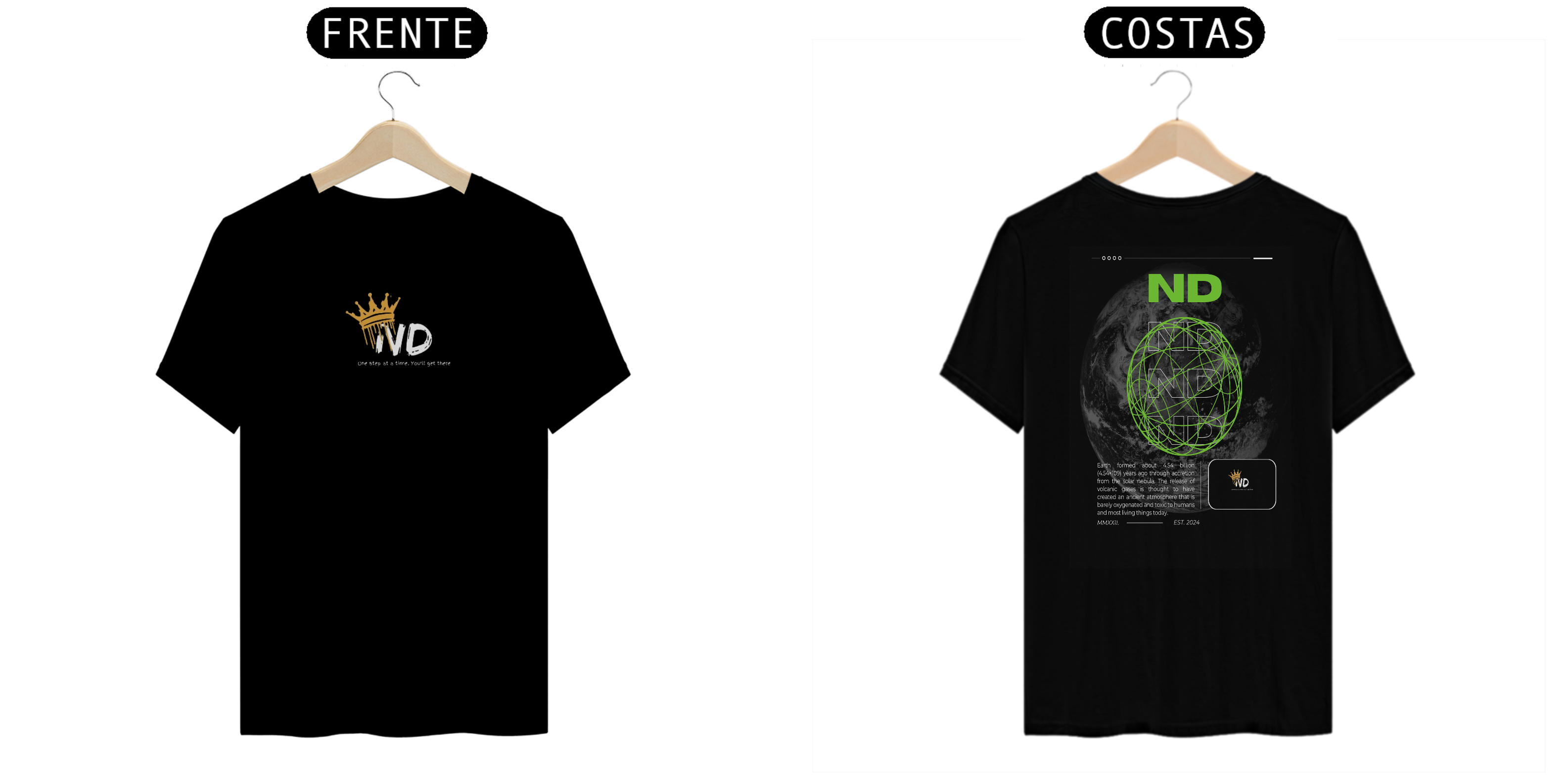 Nome do produto: t-shirt nd word