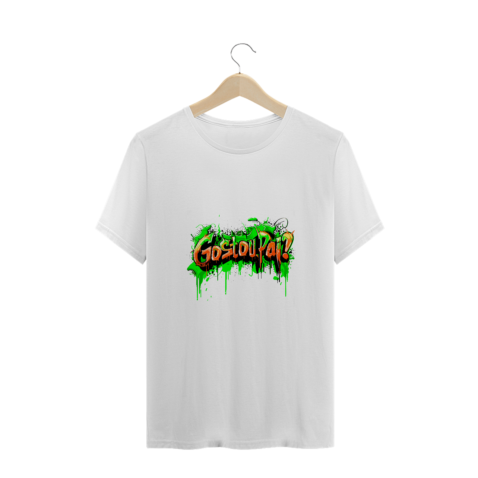 Nome do produto: Camiseta Plus Size Gostou, pai?