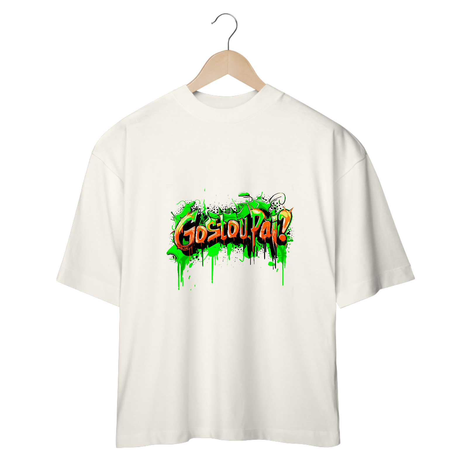 Nome do produto: Camiseta Over Size Gostou, pai?