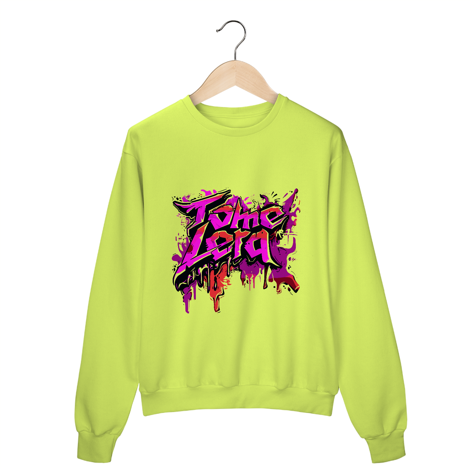 Nome do produto: Moletom Fechado Neon Tome Lera - Free Style