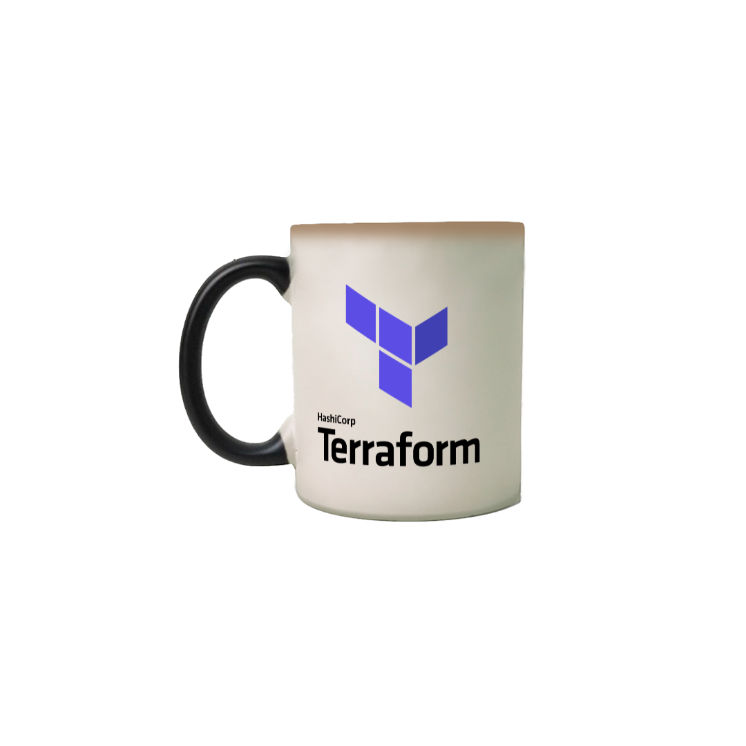 Nome do produto: Caneca mágica Terraform