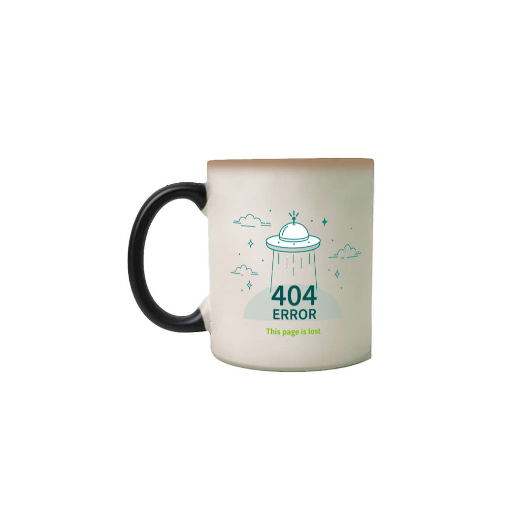 Nome do produto: Caneca mágica 404 ERROR