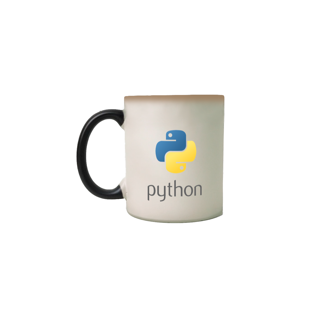 Nome do produto: Caneca mágica Python