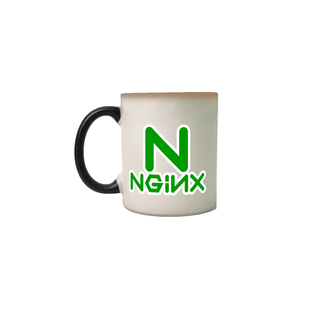 Nome do produto: Caneca mágica Nginx