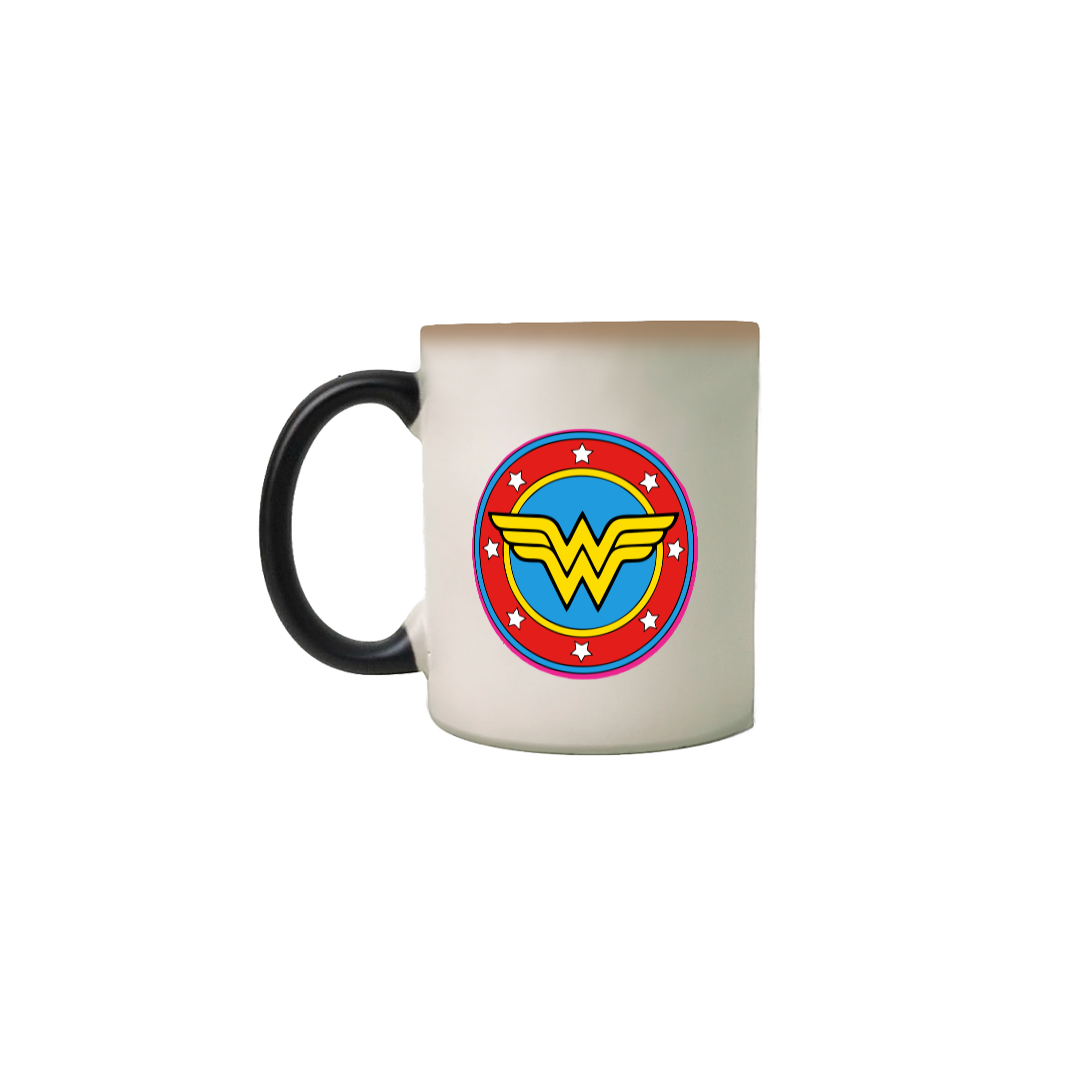 Nome do produto: Caneca Magica Mulher Maravilha