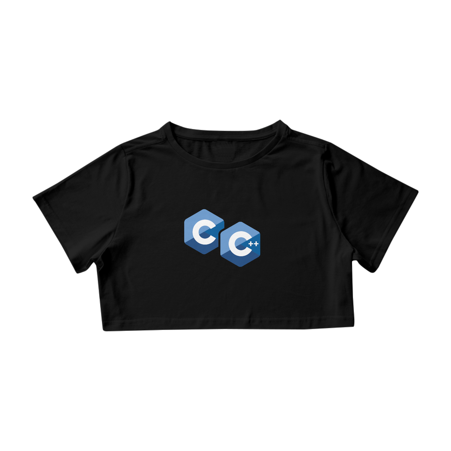 Nome do produto: Camiseta C++ - Cropped