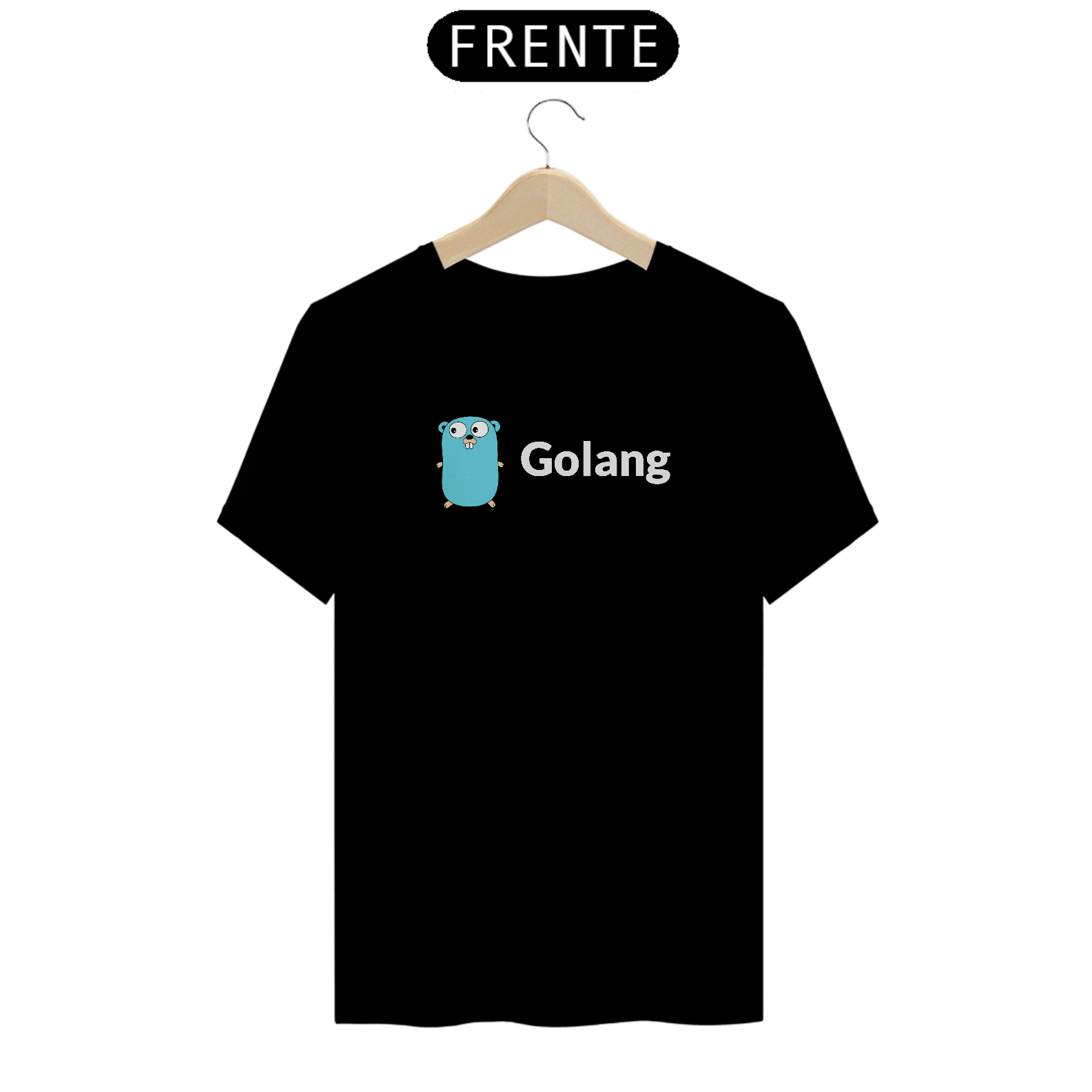 Nome do produto: Camiseta Golang