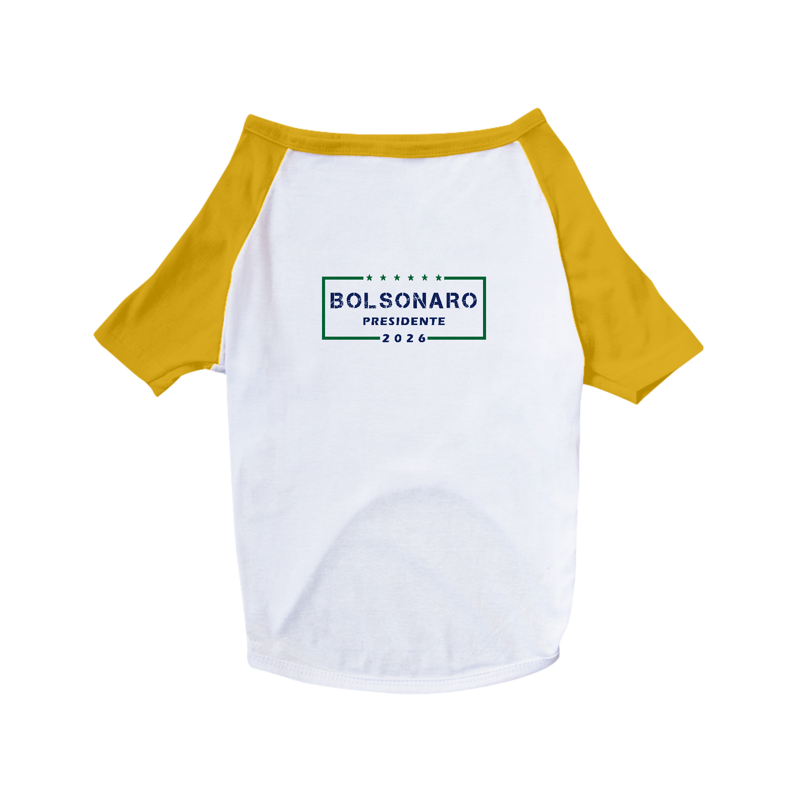 Nome do produto: T-shirt Pet Bolsonaro Presidente