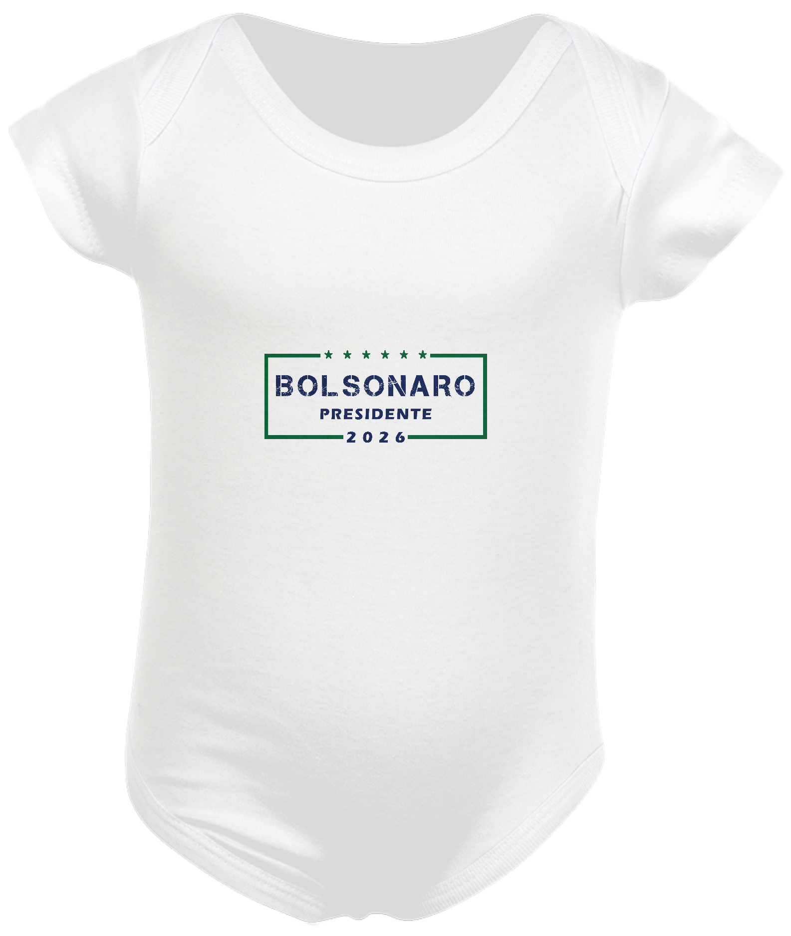 Nome do produto: Body Infantil Bolsonaro Presidente