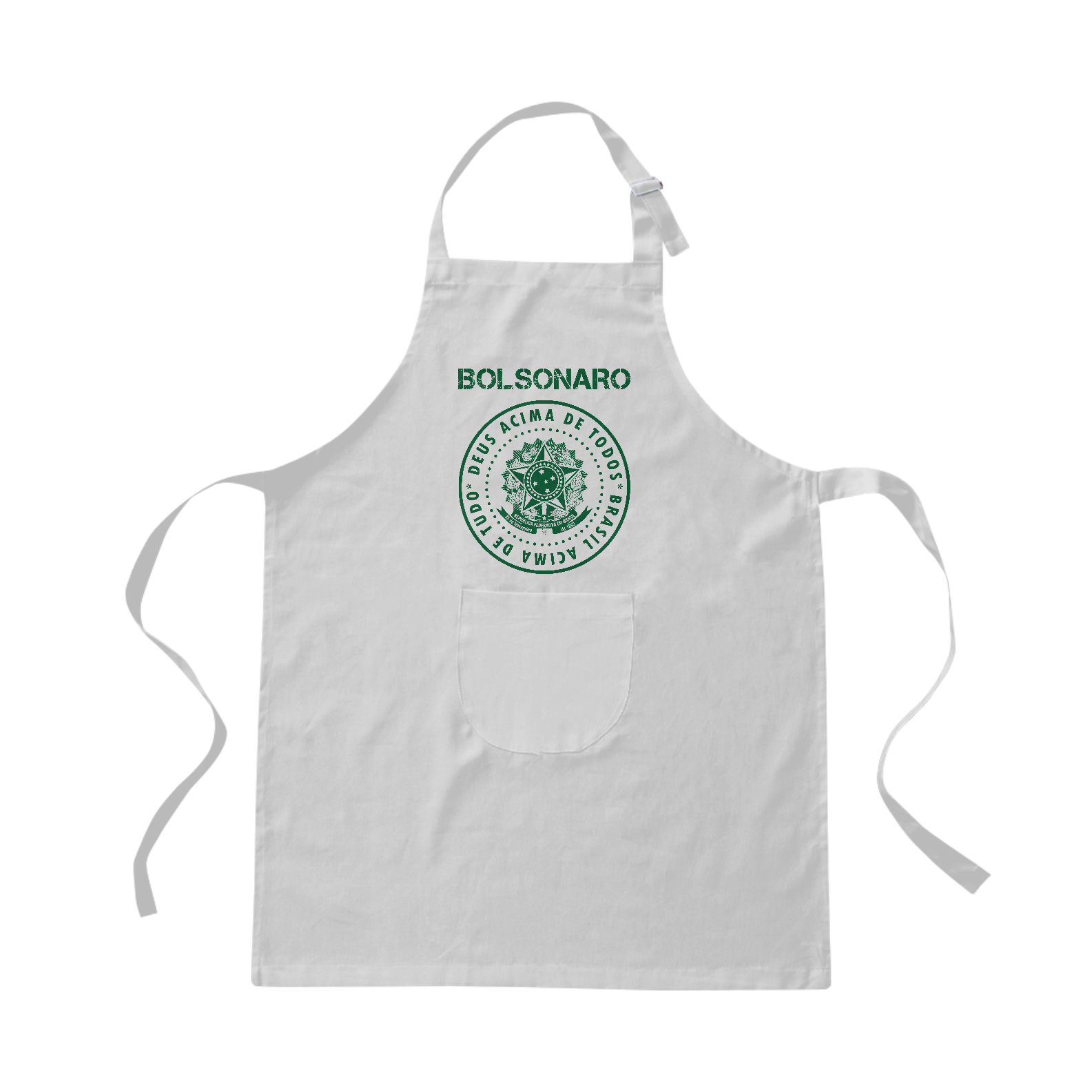 Nome do produto: Avental Bolsonaro - Deus Acima de Tudo
