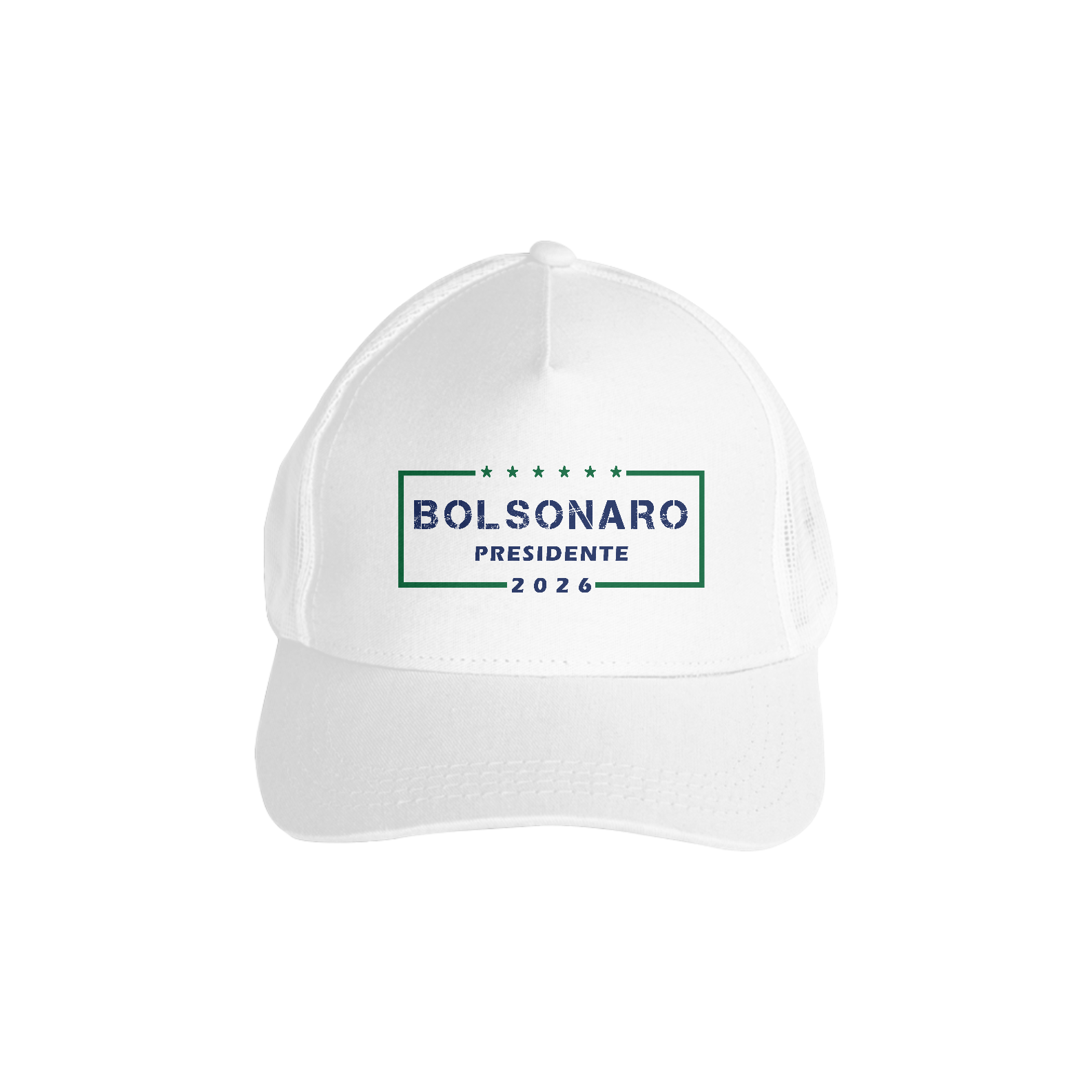 Nome do produto: Boné Americano Bolsonaro Presidente