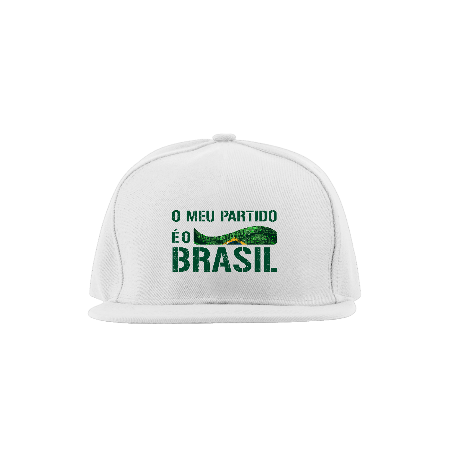 Nome do produto: Boné Quality O Meu Partido é o Brasil