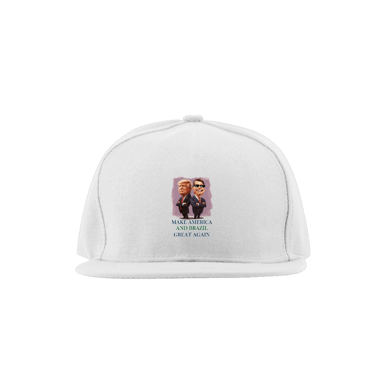 Nome do produto: Boné Quality Make America and Brazil Great Again