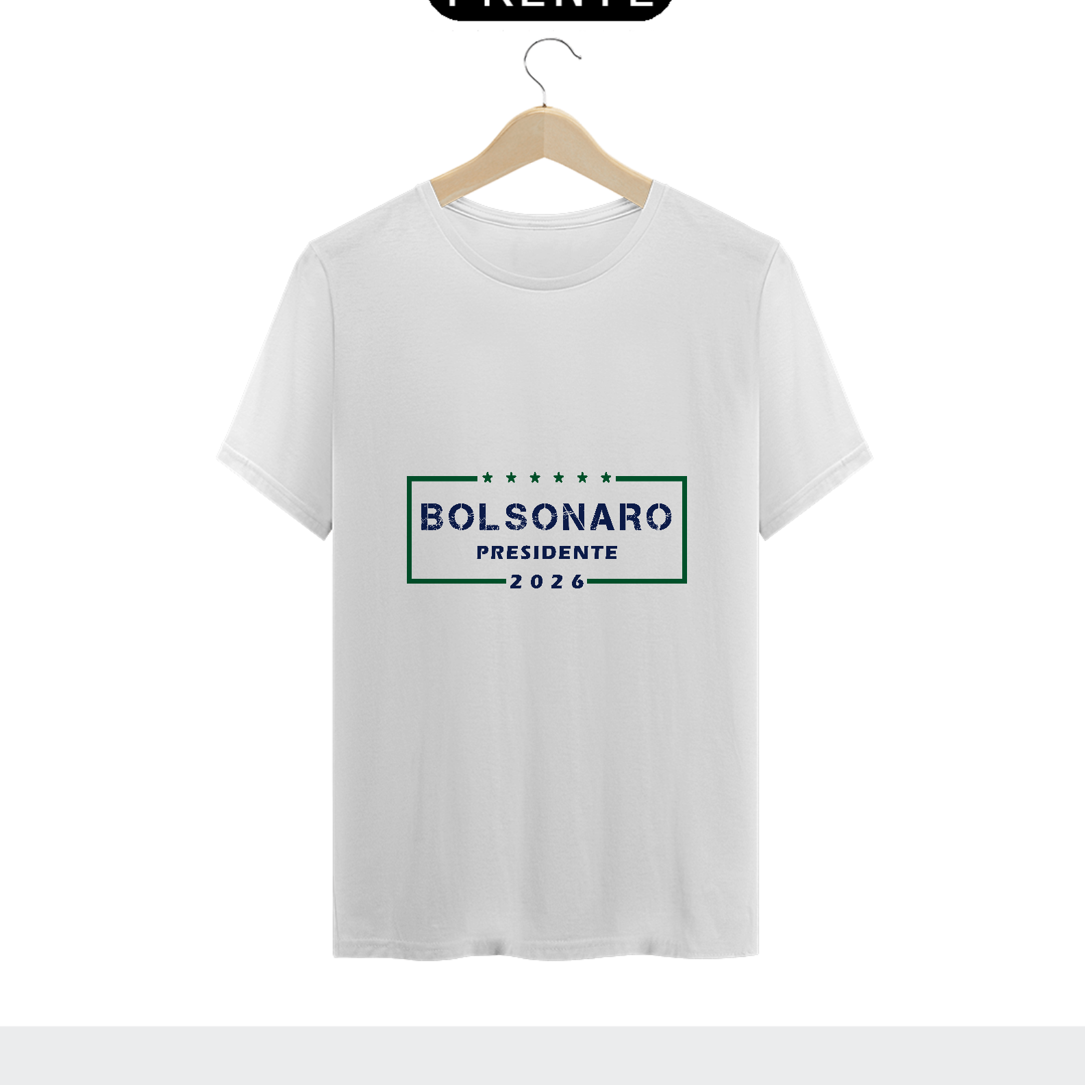 Nome do produto: T-Shirt Prime Bolsonaro Presidente
