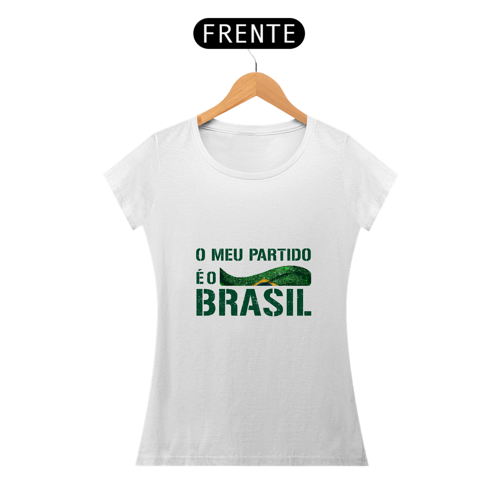 Nome do produto: Baby Classic O Meu Partido é o Brasil