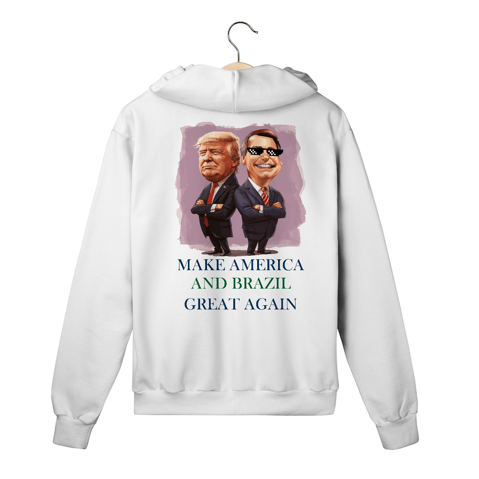 Nome do produto: Moletom Aberto Caricatura