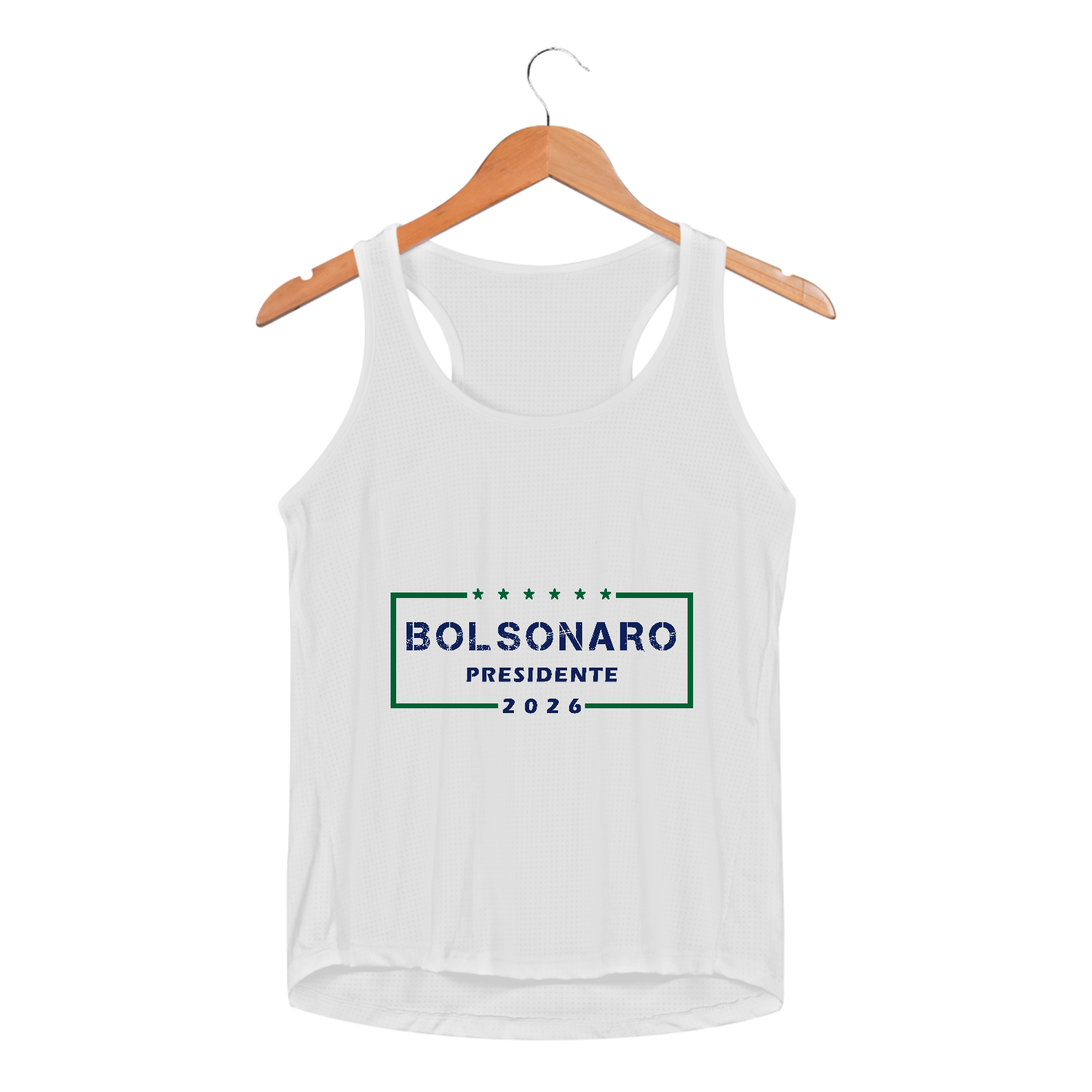 Nome do produto: Regata Sportiva Dry UV Bolsonaro Presidente