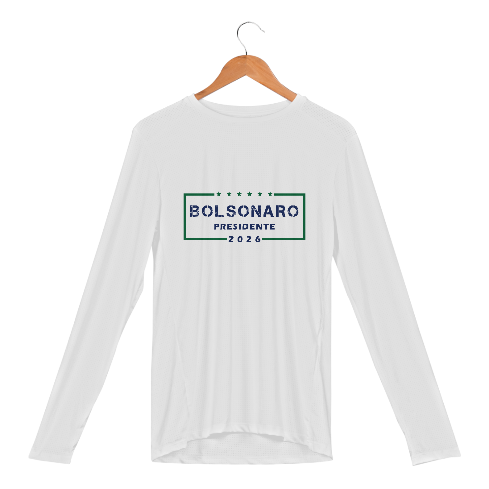 Nome do produto: Manga Longa Dry UV Bolsonaro Presidente