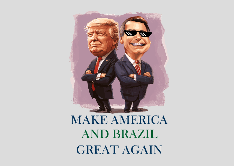 Nome do produto: Poster Paisagem Caricatura