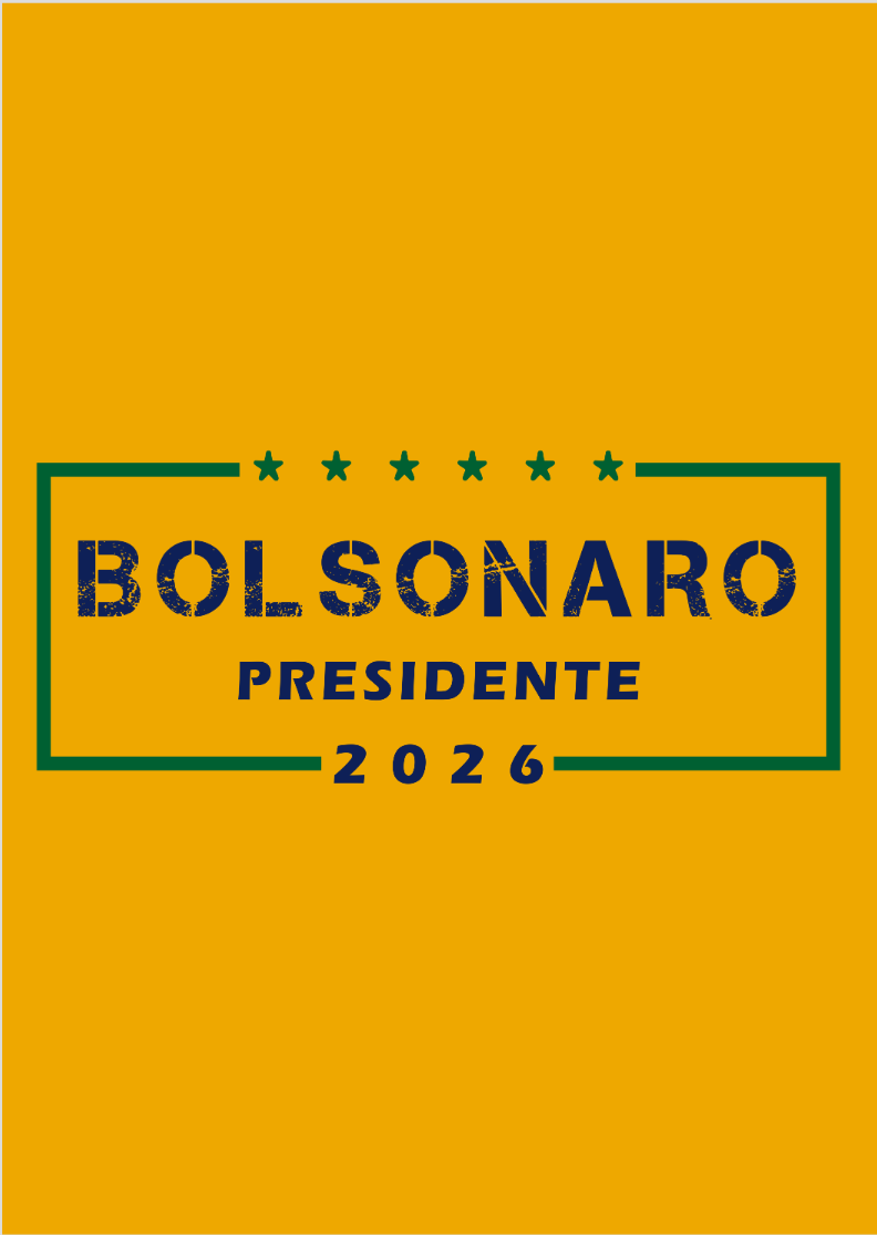 Nome do produto: Poster Retrato Bolsonaro Presidente