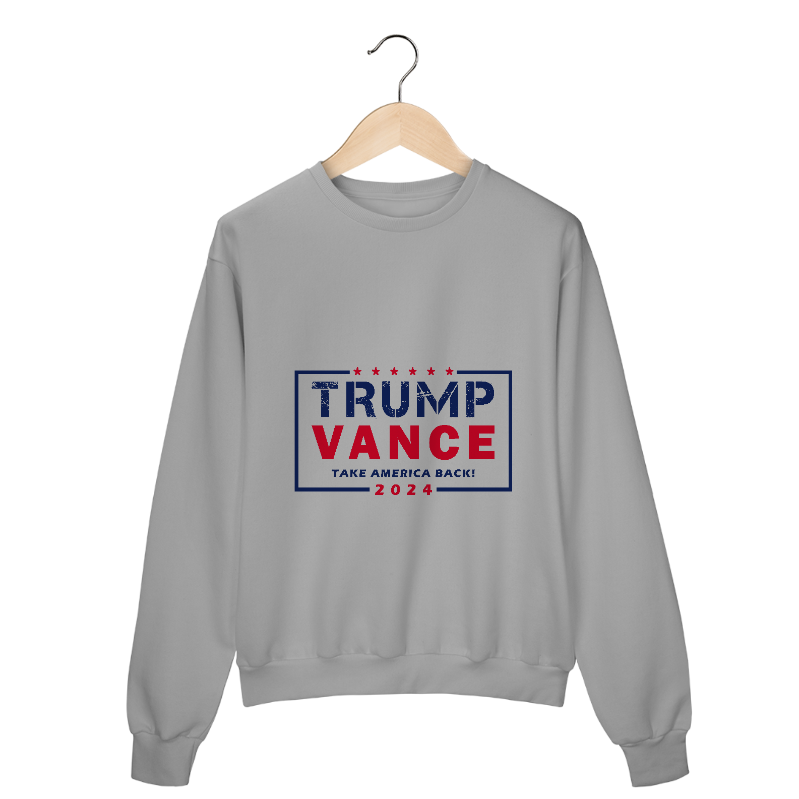 Nome do produto: Moletom Fechado Trump Vance